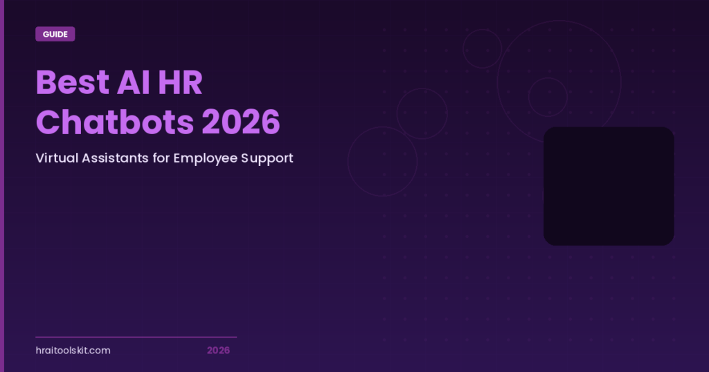 Best AI HR Chatbots and Virtual Assistants in 2026