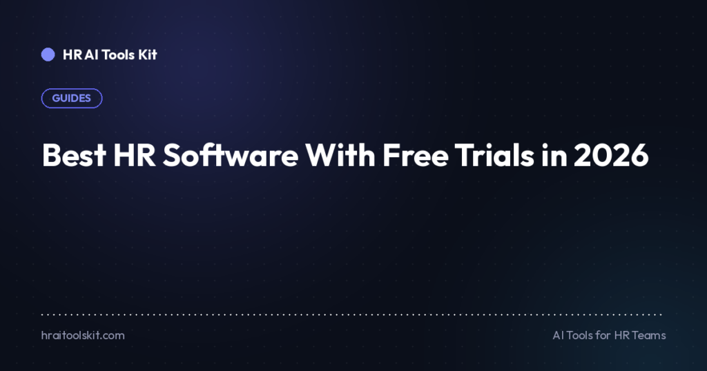 Best HR Software With Free Trials in 2026
